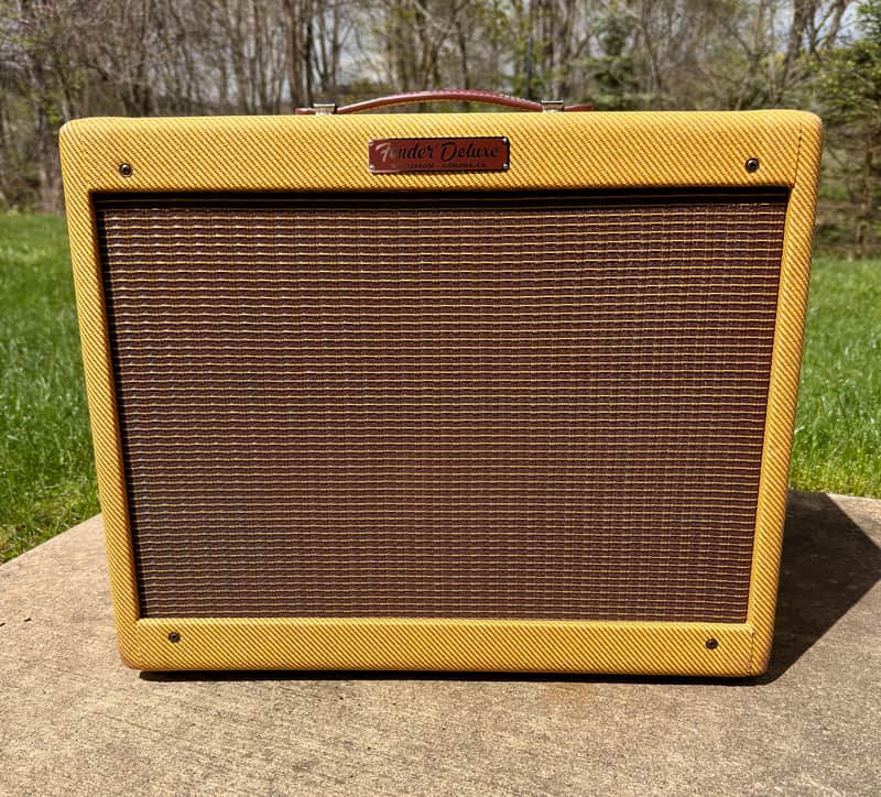 Fender '57 Custom Deluxe 2-Channel 12-Watt 1x12" Guitar Combo 2016 - Present - Lacquered Tweed image 1
