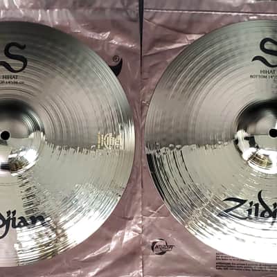 Unplayed Zildjian 14" S Series HiHat (Pair) 950g/1318g image 3