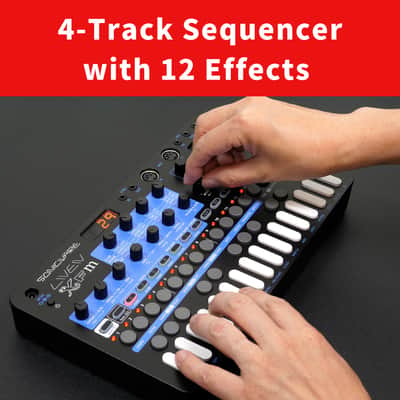 Sonicware LIVEN XFM | Digital FM Synth with 4-track Sequencer (incl. PSU) image 4