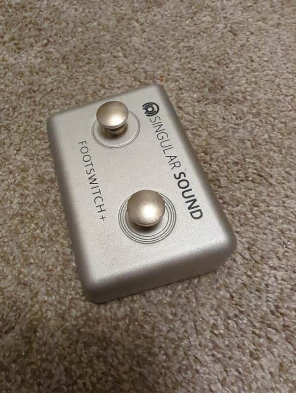Singular Sound BeatBuddy Dual Footswitch 2010s - Silver image 1