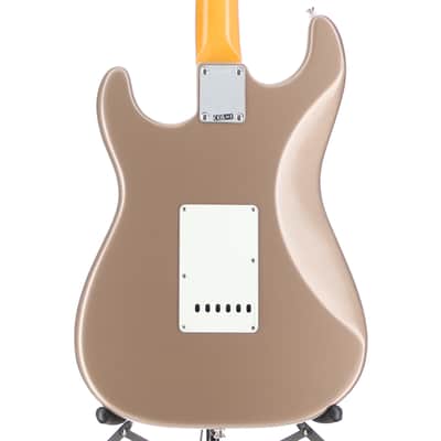 Fender Certified Pre-Owned American Vintage II 1965 Stratocaster, Round-Lam Rosewood Fingerboard, Shoreline Gold (R3) (25510) image 2