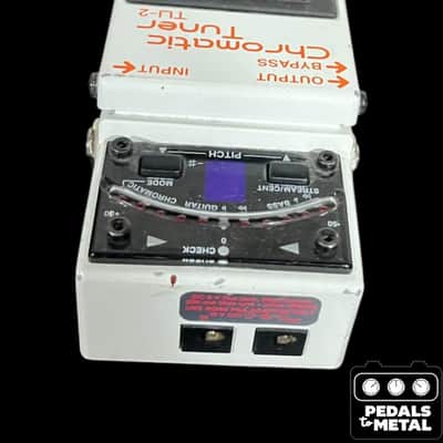 Boss TU-2 Chromatic Tuner (Dark Gray Label) 1998 - 2009 - White - X16678 image 2