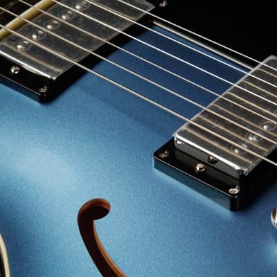 2024 - Collings I-35 LC Deluxe Custom Inlay/ThroBaks/Bigsby - Pelham Blue (Pre-Owned) #232109 image 22