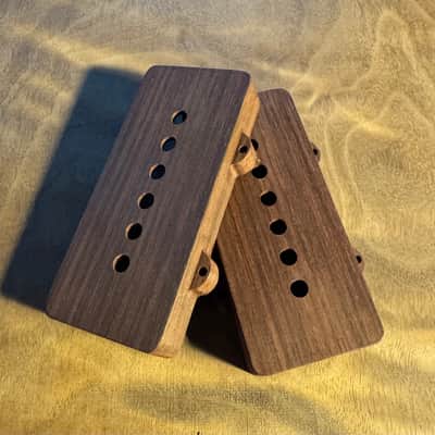 Guilford Indian Rosewood Select Grade Jazz Master Pickup Cover Set image 3