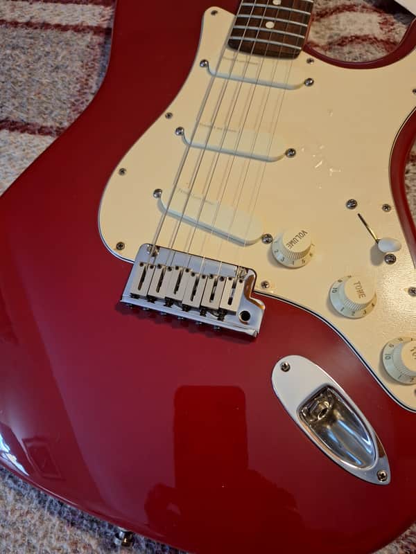 Fender Stratocaster plus 1994 - Lipstick red image 1