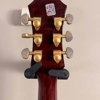 Epiphone J300 2004 - Solid Sitka Spruce, Back and Sides: Rosewood, Neck: Mahogany (Set-Neck construction) Fretboard: Rosewood with Crown inlays image 6