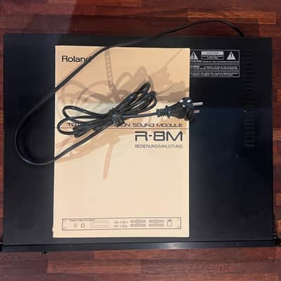 Roland R-8M Total Percussion Sound Module 1980s - Black image 2