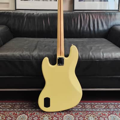 Fender Jazz Bass Deluxe 2007 - Vintage White image 4