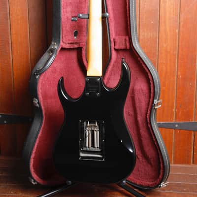 Ibanez EX350 Black Electric Guitar Made in Korea 1990 Pre-Owned image 11