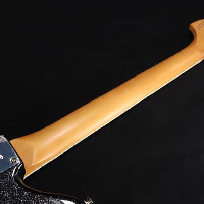 Fender Limited Edition Gold Foil Jazzmaster Ebony Fingerboard - Black Sparkle 148 image 6