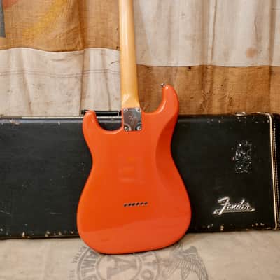 Fender Stratocaster 1966 - Fiesta Red - Refin image 5