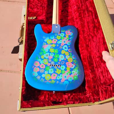 Fender TL-69 TELECASTER MIJ BLUE FLOWER 2016 image 5