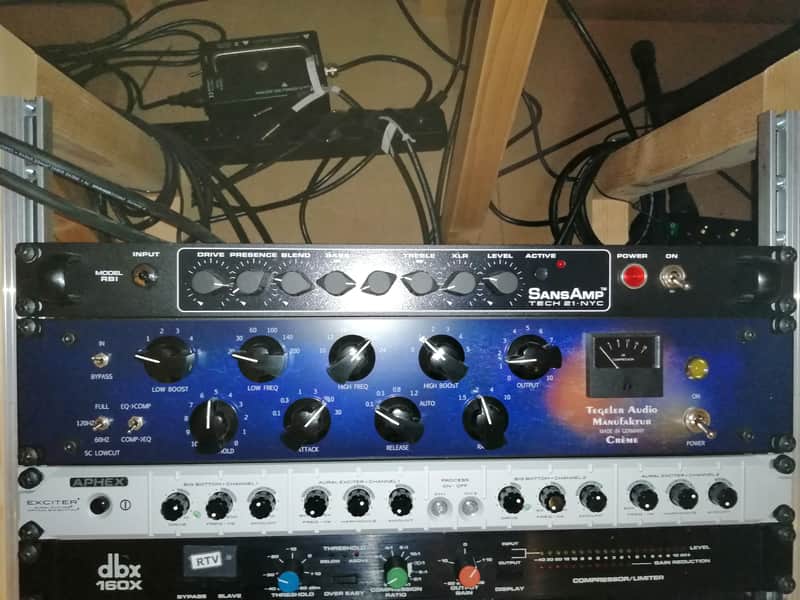 Tegeler Audio Manufaktur Creme Stereo Bus Compressor / Mastering Equalizer 2019 - Blue image 1