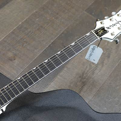 Minty! 2025 Gretsch G6636TDC Richard Fortus Signature White Falcon Semi-Hollow Electric Guitar White + COA OHSC image 8