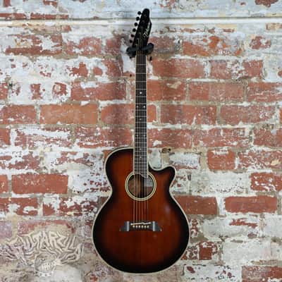 ＴＡＫＡＭＩＮＥ　　ＰＴ－１０８－６ Takamine PT-108-6 Acoustic Guitar 1990's Brown Sunburst Single Cut