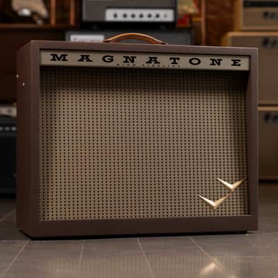 Magnatone Panoramic Stereo 2X10 Combo Amplifier - Traditional Brown image 1
