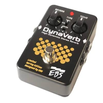 EBS DynaVerb Limited Spring Edition Reverb Pedal   - New! image 2