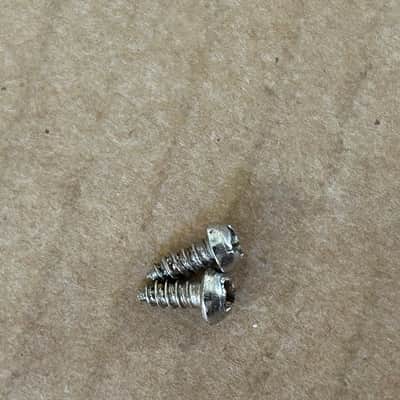 Gibson Vintage 1960's Nickel Les Paul SG ES Truss Rod Cover Screws 1961 1962 1963 1964 1960's image 1