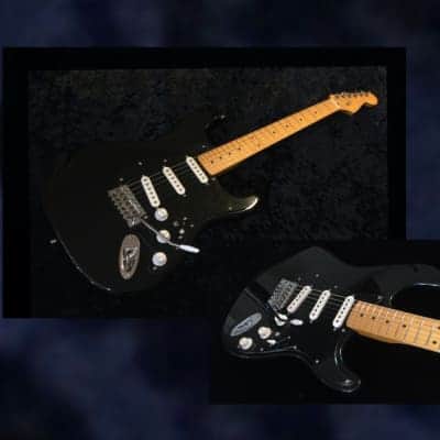 David Gilmour Black Strat-style Electric Guitar *PRICE DROP* - *w/ CUSTOM SHOP DECAL* - Excellent Condition image 3