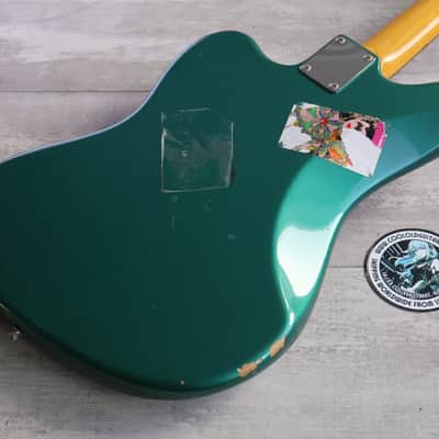 1999 Fender Japan JM66-MH '66 Reissue Jazzmaster (Ocean Turquoise) image 10