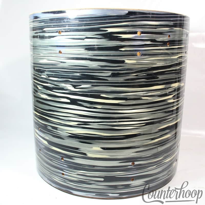 Slingerland 16x16"Floor Tom Drum 3Ply Shell Project Vintage'64 Blue Oyster Pearl image 1