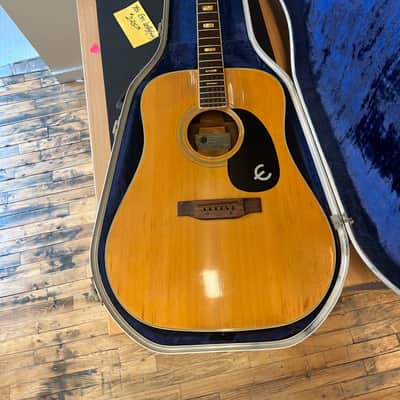 Epiphone FT-550 Excellente 1970 - Natural image 1