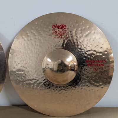 Paiste 15" 2002 Wild Hi-Hat Cymbals (Pair) 1980 - 2011 - Brilliant image 8