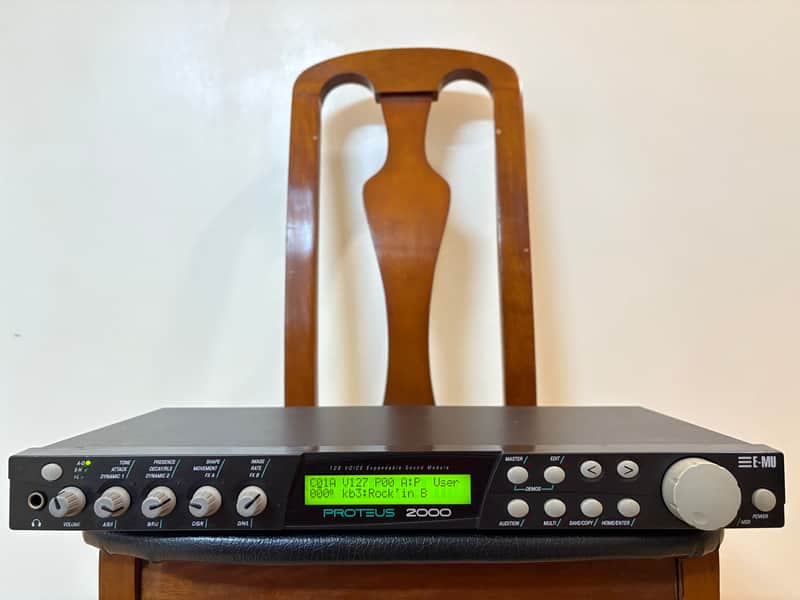 E-MU Systems Proteus 2000 Synthesizer Sampler Rack ! image 1