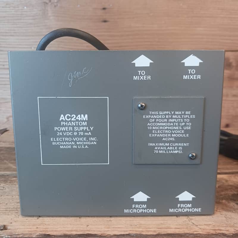 Electro-Voice AC24M 48v Phantom Power Supply image 1