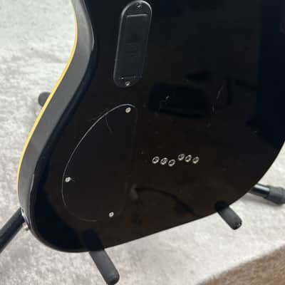 Washburn X-Series Pro X50PROFE electric guitar in transparent black image 11