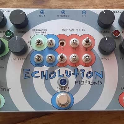 Pigtronix Echolution Delay Modulation Loop Pedal V1 image 1