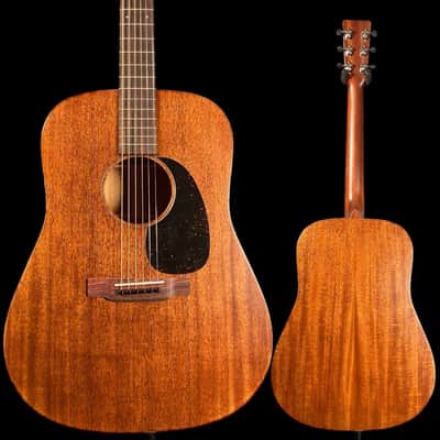 Martin D-15M Mahogany Dreadnought Acoustic Guitar - Natural image 1