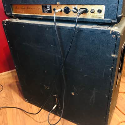 Marshall JMP 2203 Mk 2 Master Model 100w Lead Head and 4x12 Cabinet 70's image 7