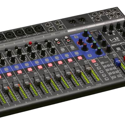 Zoom LiveTrak L-12 12-Channel Digital Mixer Recorder image 3