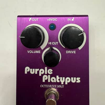Way Huge Purple Platypus Octidrive MKII Octave Overdrive Guitar Effect Pedal image 3