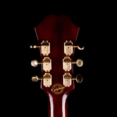 Pre-Owned 2009 Epiphone Riviera P93 WR Wine Red With OHSC image 15