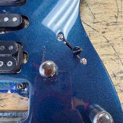 Used Ibanez RG1570 Prestige Team J. Craft Electric Loaded Guitar Body 2002 - Mirage Blue Made in Japan image 7