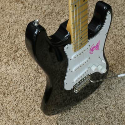 Video! 2009 Gibson / Jimi Hendrix Signature Prototype Stratocaster Black image 24