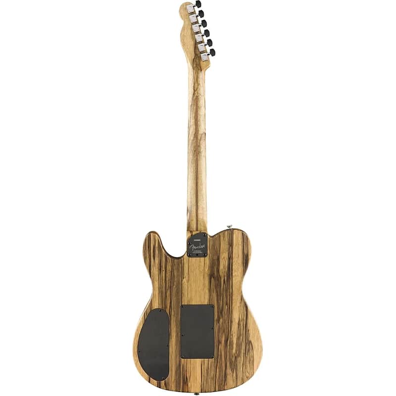 Fender American Acoustasonic Telecaster Exotic Ziricote | Reverb