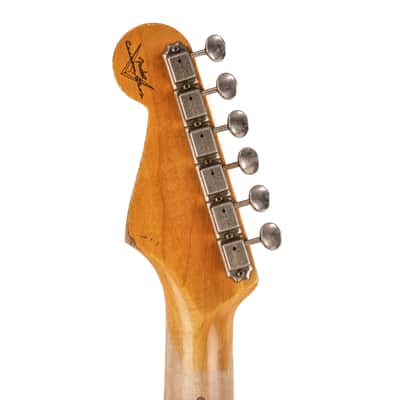Fender Custom Shop 1956 Stratocaster Heavy Relic Guitar - Aged Vintage White - CHUCKSCLUSIVE - #R125401 image 11