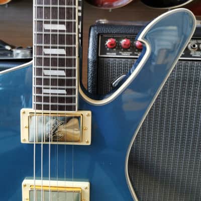 Ibanez IC420-ABM Iceman 2024 - Antique Blue Metallic image 9
