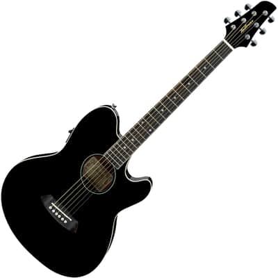 Ibanez TCY10EBK, Talman Acoustic Electric Guitar - Black image 1