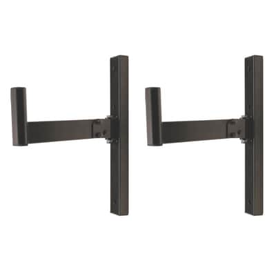 On-Stage SS7323B Wall-Mount Speaker Bracket with 80 lbs. Capacity (Pair) image 2