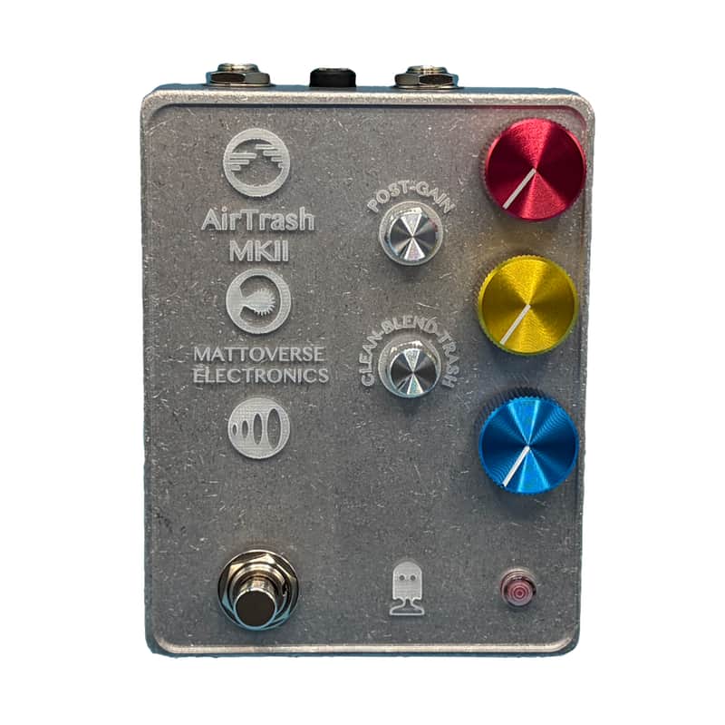 Mattoverse Electronics AirTrash MKII - Red LED - Engraved Clear Acrylic Faceplate image 1