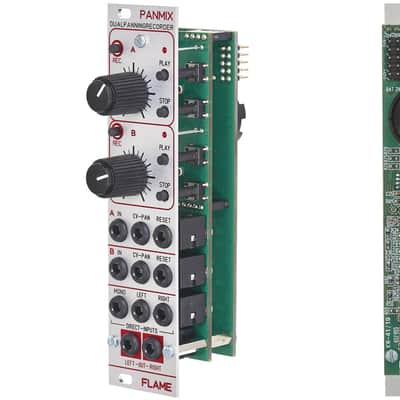 FLAME PANMIX DUAL CHANNEL STEREO PANNER WITH AUTOMATION : BRAND NEW :  [DETROIT MODULAR] image 2