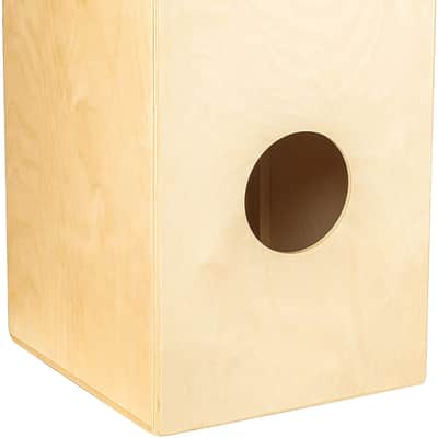 Meinl Jam Cajon 10.5" x 15" Almond Birch Frontplate JC50AB image 2