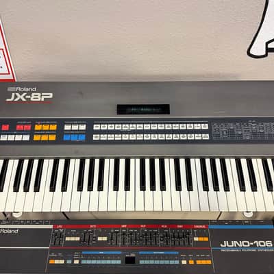 Roland JX-8P 61-Key Polyphonic Synthesizer 1984 - 1986 - Black