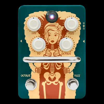 Orange Fur Coat Octave Fuzz Guitar Effect Pedal image 1