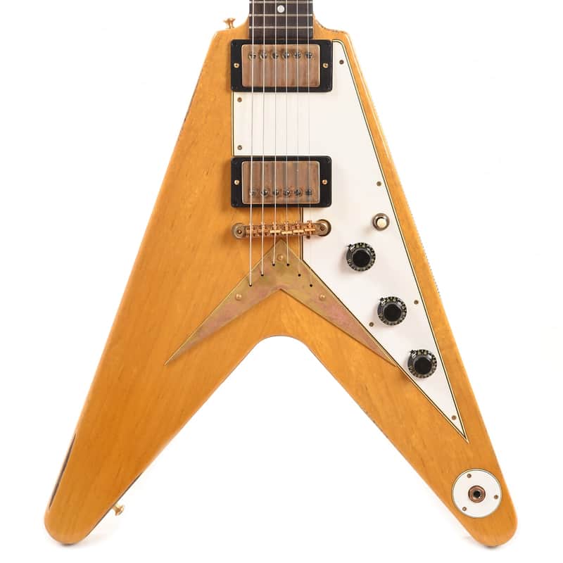 Gibson Custom Shop Murphy Lab '58 Korina Flying V with Brazilian Rosewood Fretboard image 2