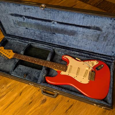 1984 Tokai Goldstar Sound TST-55 Electric Guitar Vintage RARE Pearl Pink Metallic All Original image 6